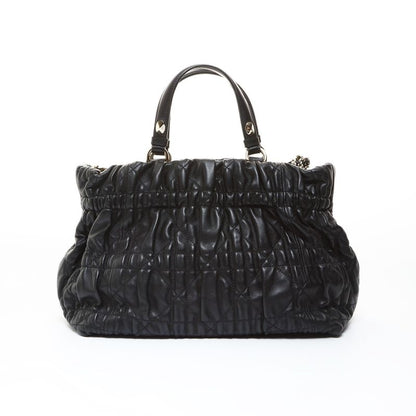 Dior Tote Leather Gathered 2-Way