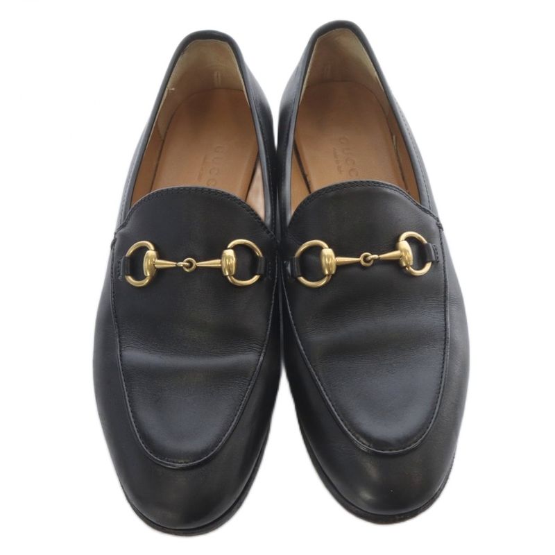 Gucci Bit Loafer Leather 34.5 Black