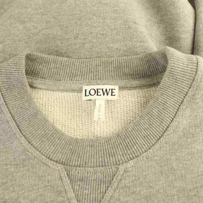 Loewe Anagram Embroidery Pullover Long Sleeve XS Gray HK OS