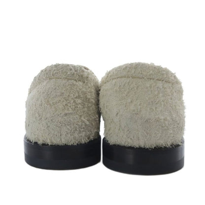 Loewe Campo Lofa Slip on Brushed Suede 37 Ivory Yo3