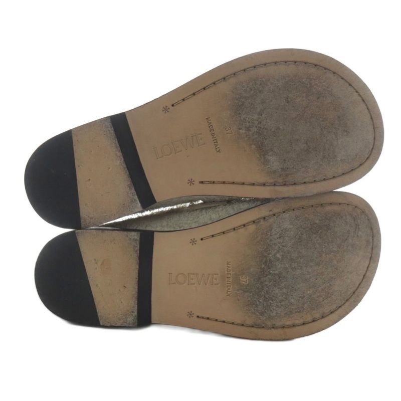 Loewe Campo Lofa Slip on Brushed Suede 37 Ivory Yo3