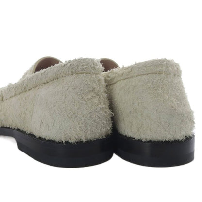 Loewe Campo Lofa Slip on Brushed Suede 37 Ivory Yo3