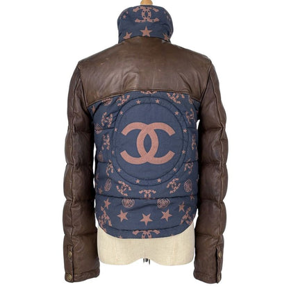 Chanel CC Logo Down Jacket Paris Dallas Collection