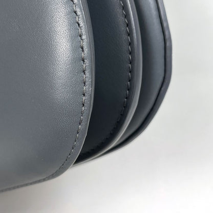 Bottega Veneta Mount Shoulder Bag 2-Way Leather Gray