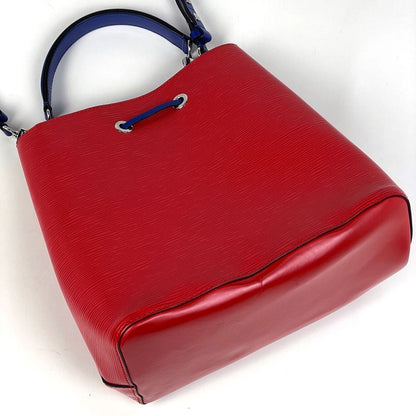 Louis Vuitton NeoNoe 2-Way Shoulder Bag Drawstring Shape Epi Coquelicot