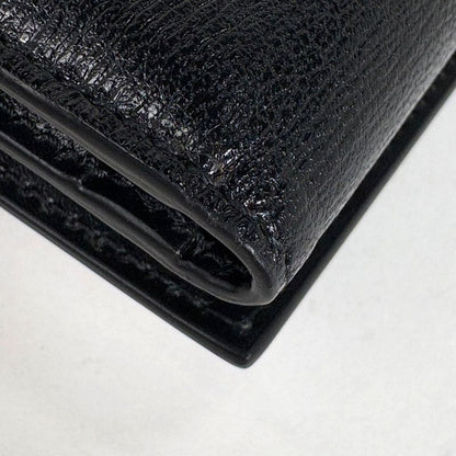 Bvlgari B-zero One Trifold Wallet Leather Black