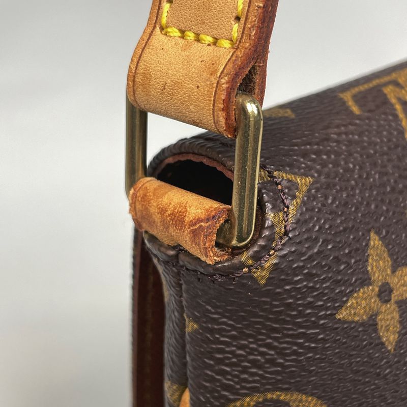 Louis Vuitton Musette Tango Short Shoulder Bag Monogram Brown