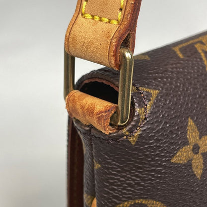 Louis Vuitton Musette Tango Short Shoulder Bag Monogram Brown