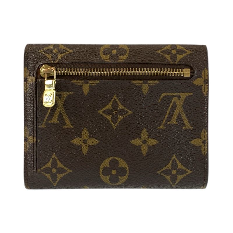 Louis Vuitton Monogram Portefeuille Koala Brown Fold Wallet Compact