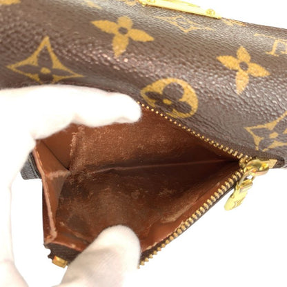 Louis Vuitton Monogram Portefeuille Koala Brown Fold Wallet Compact