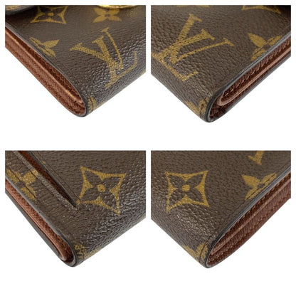Louis Vuitton Monogram Portefeuille Koala Brown Fold Wallet Compact
