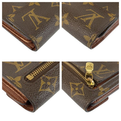 Louis Vuitton Monogram Portefeuille Koala Brown Fold Wallet Compact