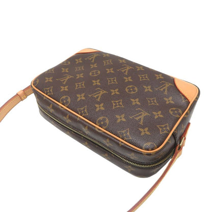 Louis Vuitton Shoulder Bag Leather Brown