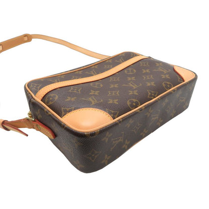 Louis Vuitton Shoulder Bag Leather Brown
