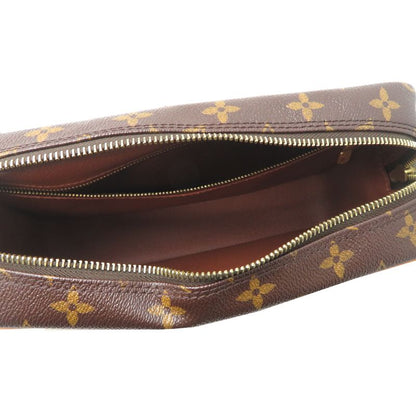 Louis Vuitton Shoulder Bag Leather Brown