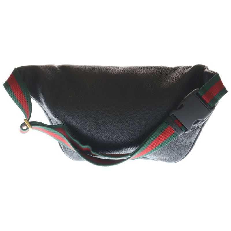 Gucci Sherry Line Logo Body Bag Black Leather