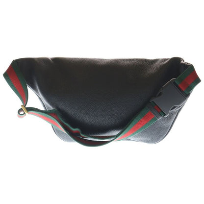 Gucci Sherry Line Logo Body Bag Black Leather