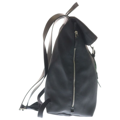 Gucci Sherry Line Backpack Black Nylon Leather