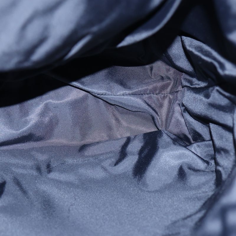 Gucci Sherry Line Backpack Black Nylon Leather