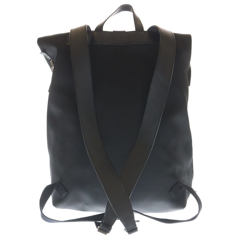 Gucci Sherry Line Backpack Black Nylon Leather