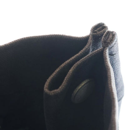 Hermes Fourre Tout Bicolor Canvas Tote Navy