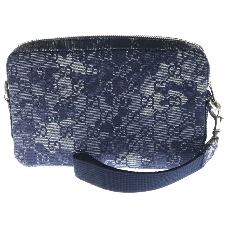 Gucci GG Denim Small Cross All Over Pattern