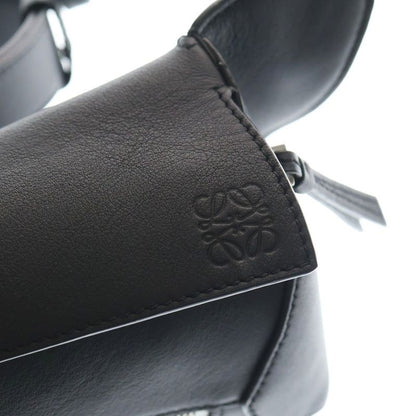 Loewe Puzzle Edge Small Bumbag Leather Waist Bag Black