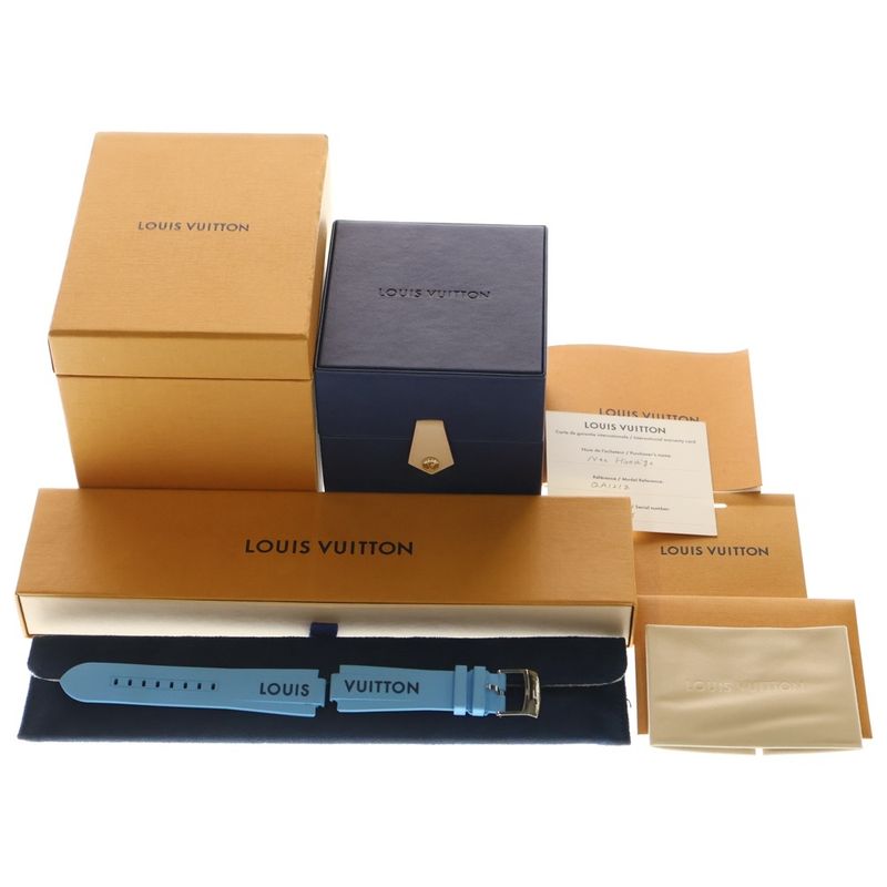 Louis Vuitton Tambour Street Diver Skyline Blue Dial SS Rubber at Automatic