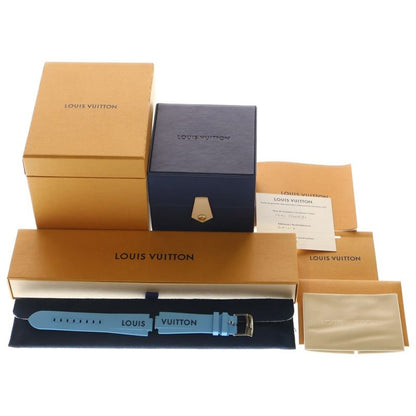 Louis Vuitton Tambour Street Diver Skyline Blue Dial SS Rubber at Automatic