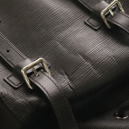 Louis Vuitton Epi Christopher PM Leather Backpack Black