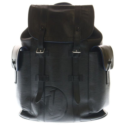 Louis Vuitton Epi Christopher PM Leather Backpack Black