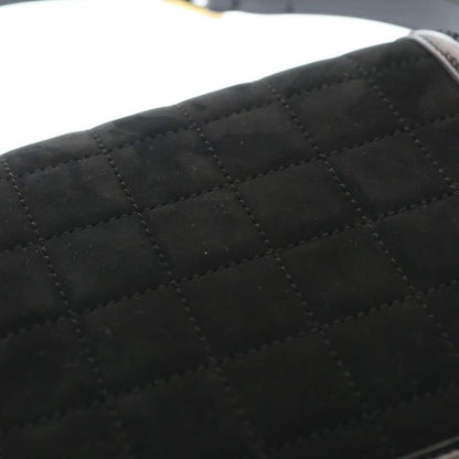 Saint Laurent Paris Small Solferino Suede Leather Quilted