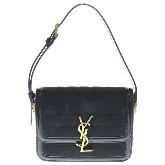 Saint Laurent Paris Small Solferino Suede Leather Quilted