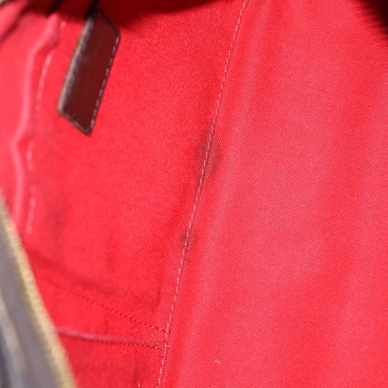 Louis Vuitton Damier Thames PM Leather Shoulder Bag Brown