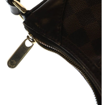 Louis Vuitton Damier Thames PM Leather Shoulder Bag Brown
