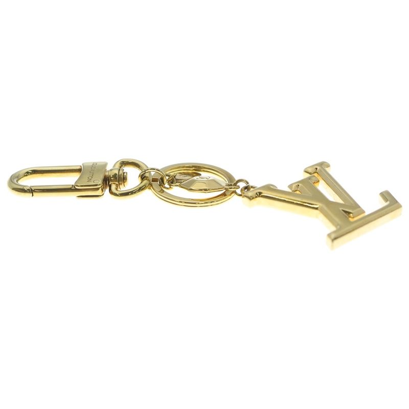Louis Vuitton LV Facet Key Ring Key Holder Gold