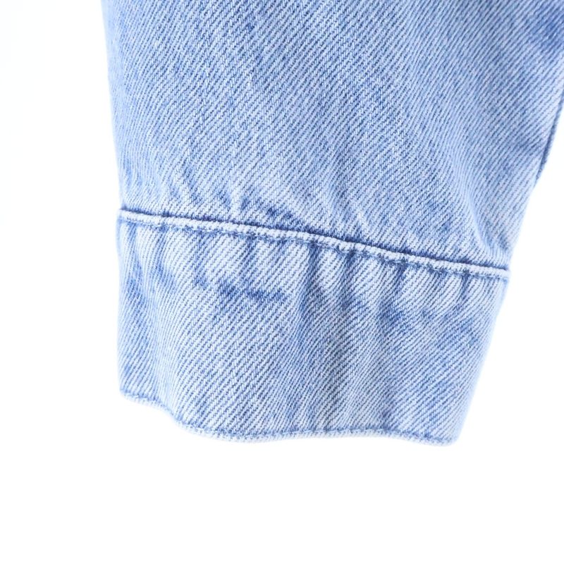 Louis Vuitton Monogram Damaged Trucker Denim Jacket Pnb