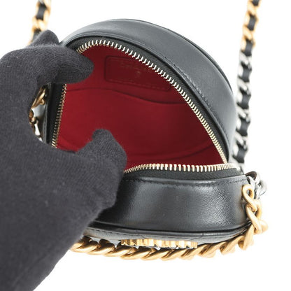 Chanel Chain Shoulder Bag 19 Quilted CC Logo Lambskin
