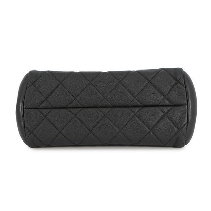 Chanel Chain Shoulder Bag CC Logo Quilted Caviar Leather