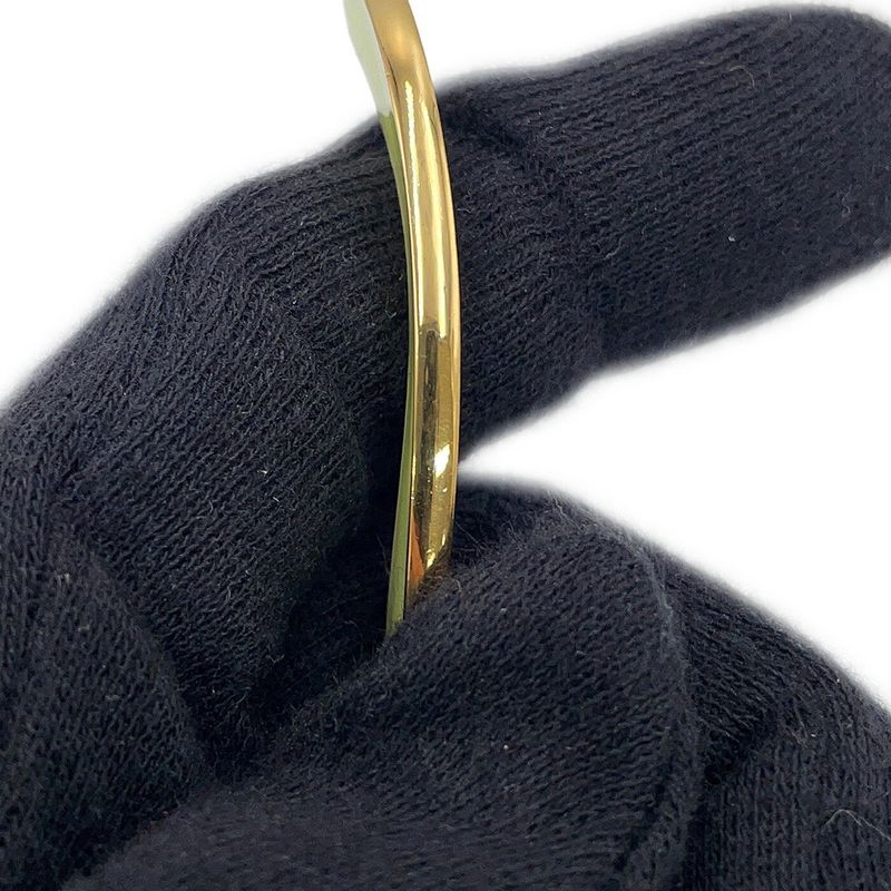 Bottega Veneta Bracelet Curve Calf Bangle Enamel Green Lime