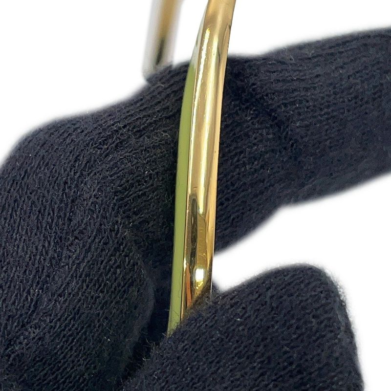 Bottega Veneta Bracelet Curve Calf Bangle Enamel Green Lime