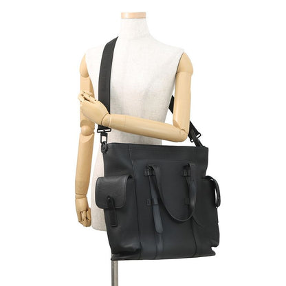 Louis Vuitton Tote Taurillon Leather Christopher 2-Way Noir Black