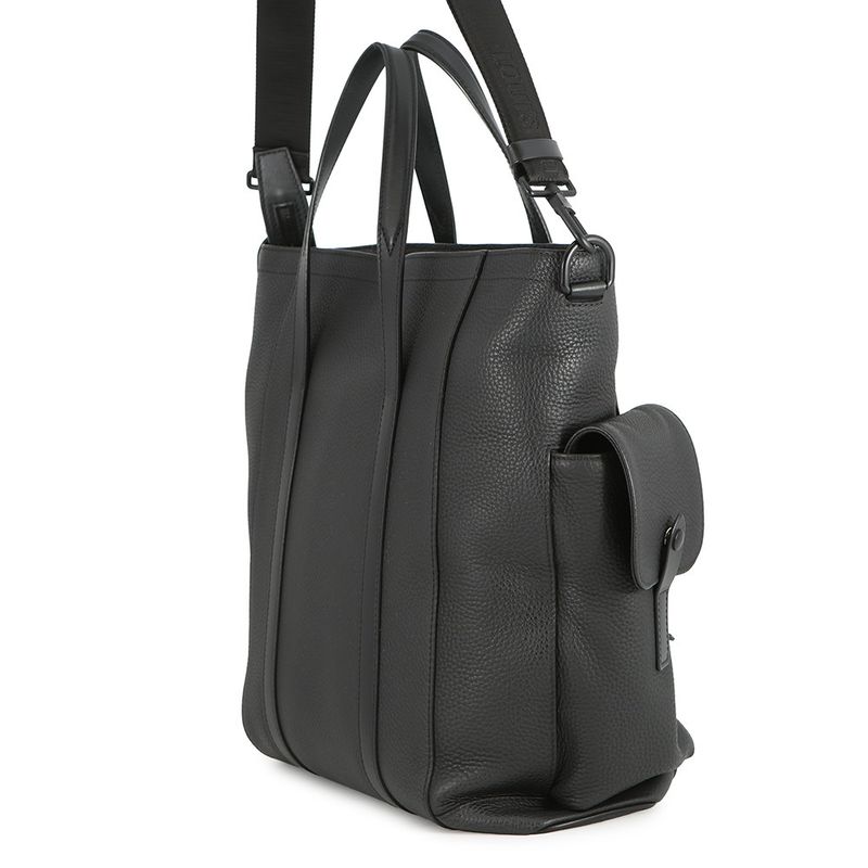 Louis Vuitton Tote Taurillon Leather Christopher 2-Way Noir Black