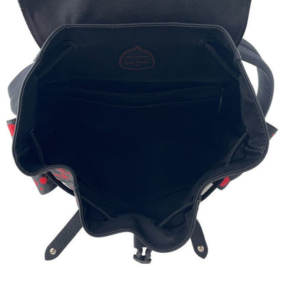 Louis Vuitton Backpack Taurillon Monogram Infinity Dot LV Yk Christopher MM Noir Black Red