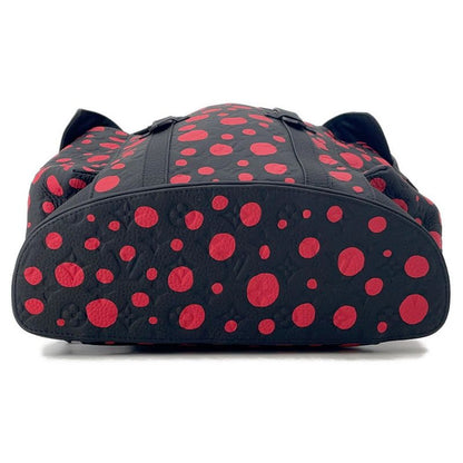 Louis Vuitton Backpack Taurillon Monogram Infinity Dot LV Yk Christopher MM Noir Black Red