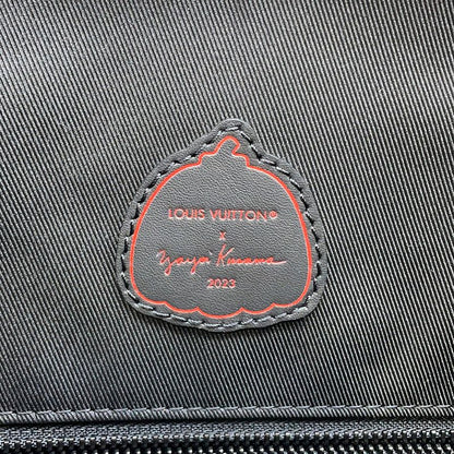 Louis Vuitton Backpack Taurillon Monogram Infinity Dot LV Yk Christopher MM Noir Black Red