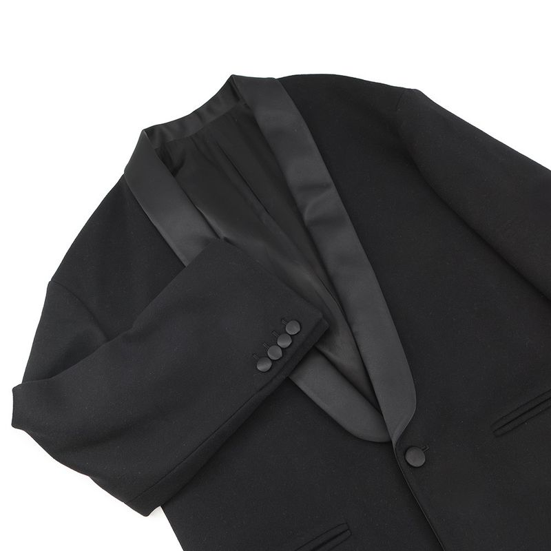 Celine Coat Cashmere Taxi de 34 Black