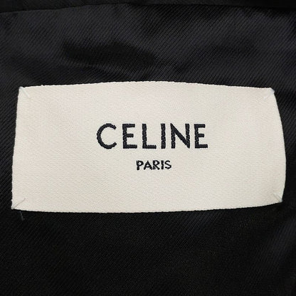 Celine Coat Cashmere Taxi de 34 Black