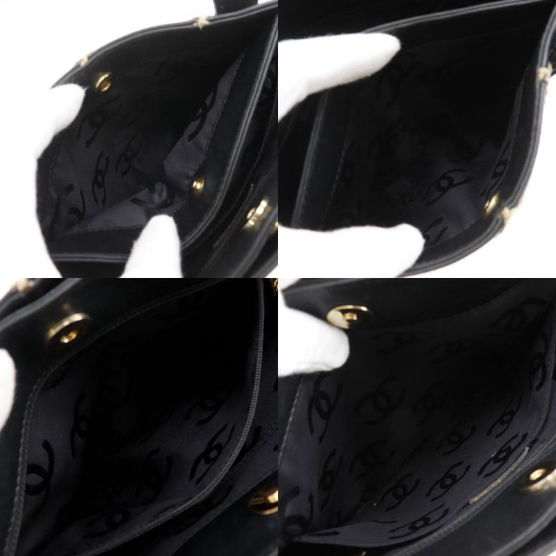 Chanel Wild Stitch Calf Black Handbag