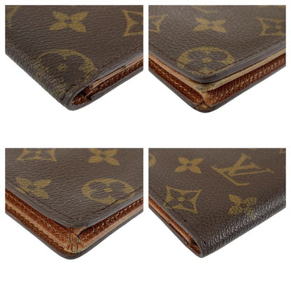 Louis Vuitton Monogram Porte Bal le Carte Cles D Brown Billfold Long